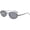 A02 Black Frame/Grey Lens, variant on Retro Oval Sunglasses for Women Men Trendy  Sun Glasses  Metal Frame Shades