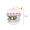 thumbnail image 3 of serony Personalized Survived Family Ornament Christmas Tree Hanging Pendant for Christmas Tree Decor, 3 of 8