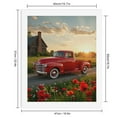 thumbnail image 2 of Paint by Numbers Kit for Adults, Vintage Red Truck Sunset Farm Paint by Numbers, Easy Paint by Numbers Kit for Adults Beginner, DIY Adult Paint by Number Kits on Canvas, Home Decor, 2 of 7
