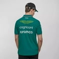 thumbnail image 4 of Aston Martin Cognizant F1 Men's Team Polo Shirt- Green, 4 of 9