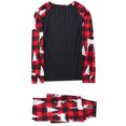 thumbnail image 3 of LSLJS Christmas Pajamas Pyjamas de Noël Assortis pour la Famille, Ensemble Assorti pour la Famille, Pyjamas de Noël pour la Famille, Ensemble Haut à Carreaux Rouges et Pantalons Longs, Ensembles de Vêtements de Nuit pour les Fêtes de Noël, 3 of 4