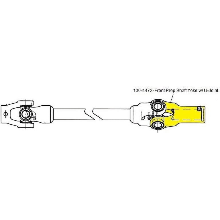 Front Propeller Shaft Yoke For Polaris RZR 4 XP 900 & More | Fits 2012-2013 Models – Replacement Part #3235205 / 3235619