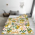 thumbnail image 6 of Throw Blanket for Couch Sofa and Bed, Fruit Super Soft Plush Throw Blanket, Fuzzy Cuteness Comfy Warm Washable Flannel Blanket & Throws for All Season 80"x60", 6 of 7