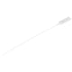 thumbnail image 2 of Paquete de 100 etiquetas de identificación antirrobo con bloqueo para cables, etiquetas de seguridad desechables blancas, 2 of 8
