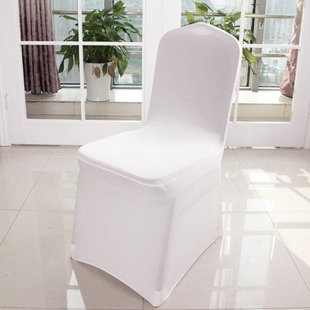 100 PCS Banquet Chair Covers ,White Spandex Chair Covers For Party ...