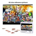 thumbnail image 4 of Anime Jigsaw Puzzles 29.5 x 19.5 In， Dragon Ball Jigsaw Puzzles 1000 Pcs Adult Gaming Funny Jigsaw Puzzles, 4 of 8