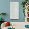thumbnail image 3 of Empire Art Direct White Snow B Textured Metallic Hand Painted Wall Art, 24" x 48" x 1.5", Ready to Hang, 3 of 12