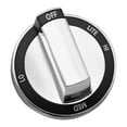 thumbnail image 1 of ARCADORA Stove Knob Replacement for Universal Fit W10415450 Durable Easy Install Upgrades Kitchen Look, 1 of 2