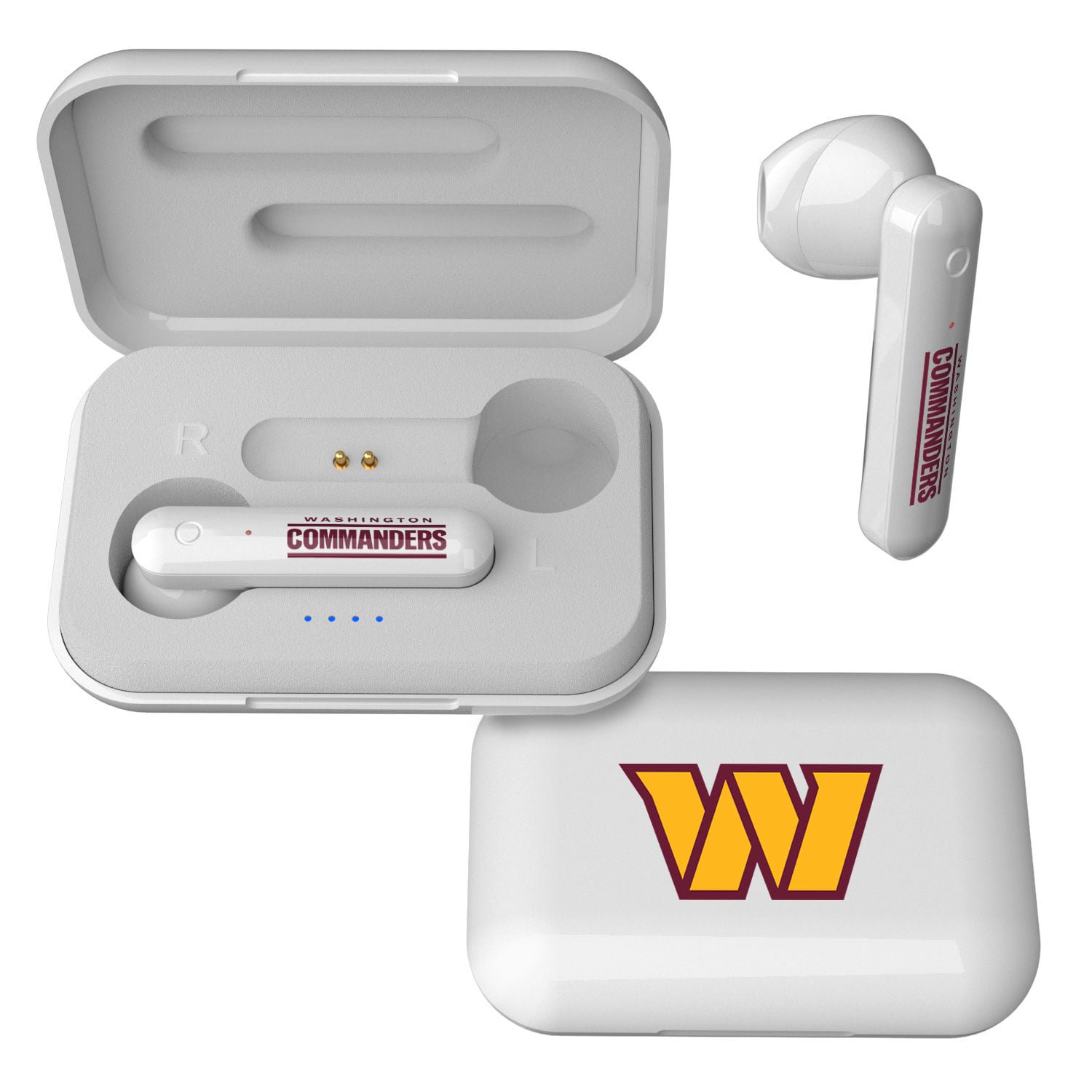 Keyscaper Washington Commanders Wireless TWS Insignia Design Earbuds