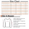 thumbnail image 5 of Women's Dressy Casual Blouse Long Sleeve Floral Print Button Down Shirts 2024 Chiffon V Neck Shirt, 5 of 5