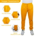 thumbnail image 3 of Men's Tech Fleece Hoodie & Jogger 2-Piece Matching Set With Heat Seal Zipper Design (Sizes, S to 4XL), 3 of 5
