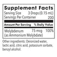 thumbnail image 2 of Allergy Research Group Liquid Molybdenum Supplement - Sulfur Metabolism Support, Detox, Uric Acid, Trace Minerals, 25mcg Liquid Drops - 1 Fl Oz, 2 of 6