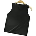 thumbnail image 1 of Baby Shirt, Solid Color Allmatch Breathable Kids Unisex Vest for Summer, 1 of 2