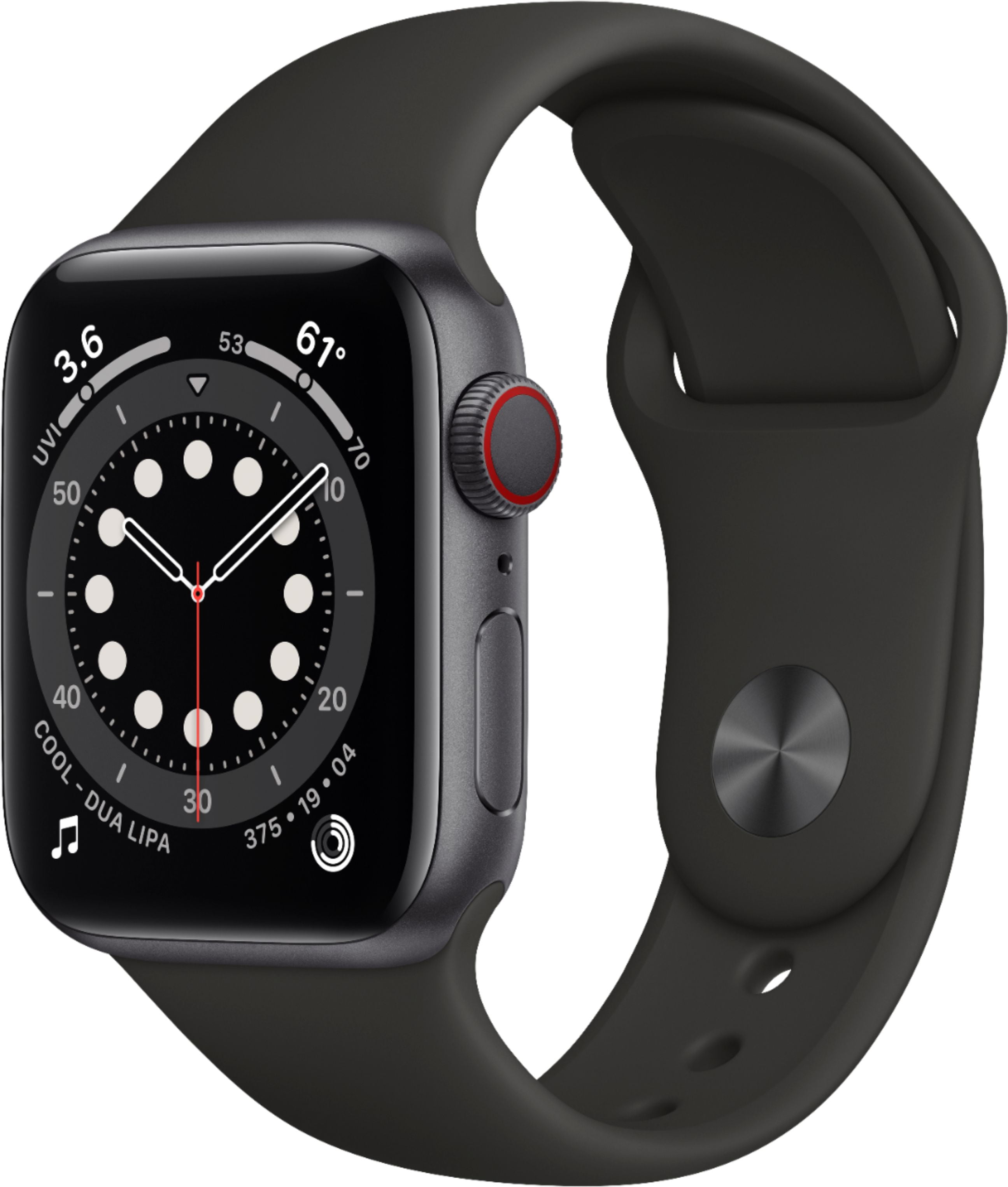 Apple Watch SEGPS+Cellularモデルmmスペースグレイアルミニウム