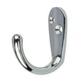 thumbnail image 2 of GlideRite 1-3/4 in. Classic Small Single Wall Coat Hooks, Polished Chrome, Pack of 5, 2 of 3