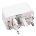 thumbnail image 4 of Universal Travel Outlet, 5V 2.1A USB Ports Power Adapter Socket Multifunctional 100-240VAC  for Business Trips White, 4 of 7