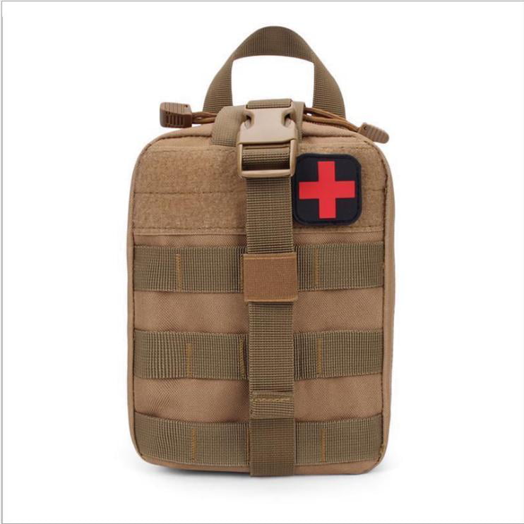 Tactical First Aid Kit Survival Molle Rip-Away EMT IFAK Medical Pouch Bag