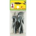 thumbnail image 2 of Creme 2" Curl Tail Shad Fishing Lures, Blue Thunder 12 Pack, 2 of 9