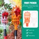 thumbnail image 5 of ColoMX 2pcs Fruit Picker Cestas Jujube Pickers Fruit Picking Equipment sin Polo, 5 of 7