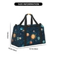 thumbnail image 3 of Disketp Solar System And Planets Travel Duffle Bag, Weekender Carry-On Bag for Women, Sports Gym Bag for Men, Lightweight Travel Essential, 3 of 7
