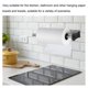 thumbnail image 3 of Paper Towel Holder , Under Cabinet Paper Towel Holder, Black, 3 of 5