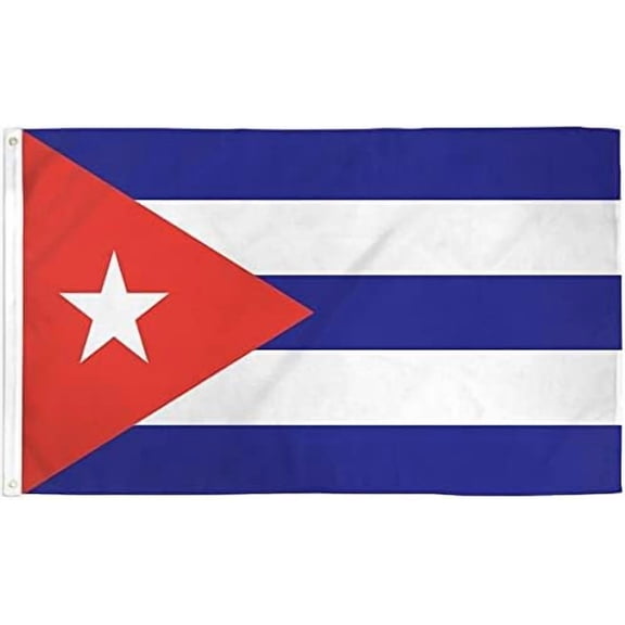 Cuba 3ft x 5ft Oxford Polyester Flag