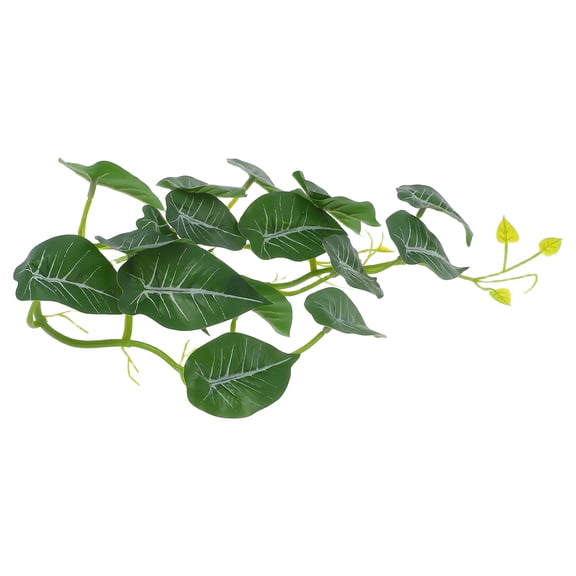 Turtle Plants Reptile Tank Decor Simulated Reptile Box Plant 31.50X28.0X7.50CM