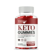 Thrive Keto ACV Gummies, Official, Maximum Strength 1 Month Supply Dietary Supplement (1 Pack)