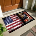 thumbnail image 4 of 2025 New 23.62" Nylon Independence Day Floor Mat Red/White/Blue Non-Slip for Entryway, Kitchen, Bathroom, 4 of 6