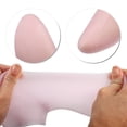 thumbnail image 4 of Unique Bargains 1 Pair Moisturizing Gel Socks Cracked Foot Care Protector Ankle Silicone Socks L Size Pink, 4 of 6