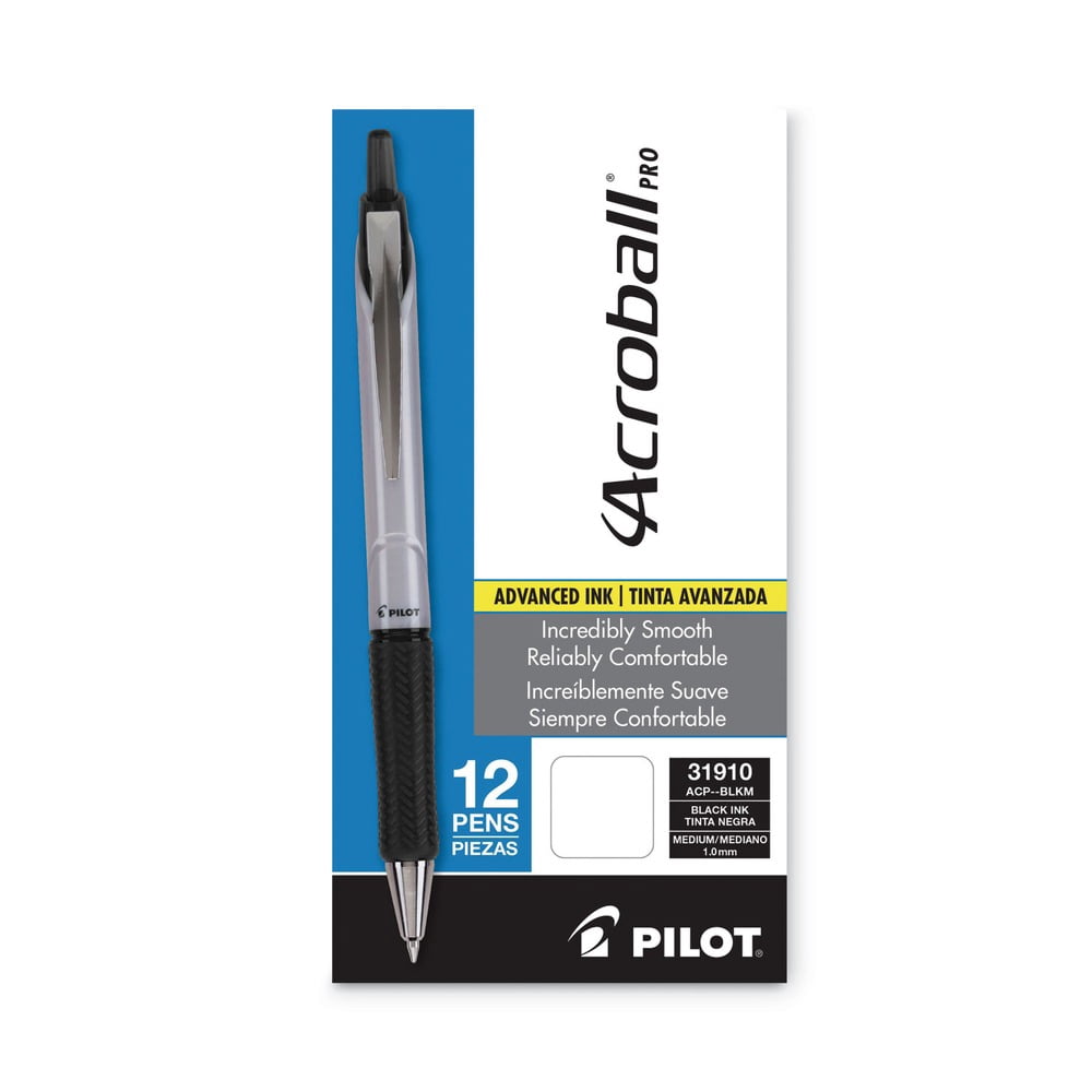 Pilot, PIL31910, Acroball Pro Hybrid Ink Ballpoint Pen, 12 / Dozen