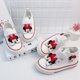 thumbnail image 1 of Kuromi zapatos para niños dibujos animados lindo 2025 zapatos de lona de alta calidad estudiante de padres e hijos princesa niños de mediana edad niñas de escuela primaria, 1 of 5