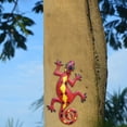 thumbnail image 3 of Decoración de Pared Macarena Escultura de Arte de Gecko 22x13cm, 3 of 8