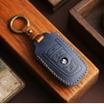 thumbnail image 3 of Car Key Fob Cover Case Protector For BMW 3 Series 5 Series X1 X3 X5 7 Series Key Case Cover Leather, 3 of 24