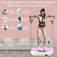 thumbnail image 4 of Fahuac Vibration Plate Fitness Platform Exercise Machine - Full Body Vibrating Shaker Workout Fitness Platform Vibration Plate for Home Gym 200W, 4 of 8