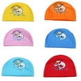 thumbnail image 3 of Belle Bande Dessinée Dauphin Enfants Imperméable à l'Eau Chapeau de Protection de l'Oreille, 3 of 9