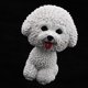 thumbnail image 4 of Resina Bobble Head Dog Adorable Resina Bobblehead Estatuilla Coche Salpicadero Decoración Asintiendo con La Cabeza Sacudiendo El Juguete para El Hogar Y El Escritorio , Bichon Magideal Resina Bobble Head Dog, 4 of 7