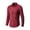 Red, variant on HOWPAY Dress Shirts for Women Button down Long Sleeve Collared Business Casual Blouses Tops Solid Color Lightweight Loose Fit Fall Clothes Black L