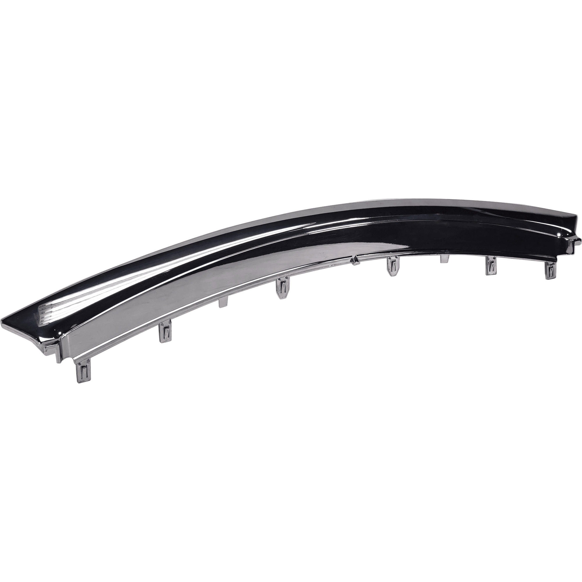 Bumper Grille Compatible With 2015-2017 Infiniti QX80 Front, Lower Chrome