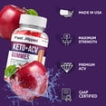 thumbnail image 2 of (1 Pack) Fast Ripped Keto ACV Gummies, Apple Cider Vinegar, Max Strength, 1 Month Supply, Made in USA, 2 of 8