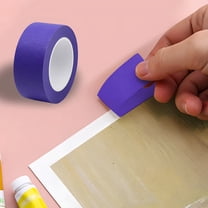 CCOCC Masking Tapes,Premium Painter's Tape (2 inch x 55 Yards),Adhesive Paint Tape for Wall Painting,DIY Artist Craft Arts,Decoration,Drafting,No Residue,Easy Removal (Purple)