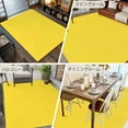 thumbnail image 6 of Lemon Yellow 5x7 Area Rugs, Farmhouse Solid Yellow Color Modern Art Non-Skid Rubber Backing Large Rectangle Rugs - Living Room Bedroom Home Office, Indoor Floor Mat Carpets Washable Rug, 6 of 9