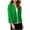 Green, variant on CHGBMOK Women's Solid Knitted Loose Cardigan Sweater 3/4 Sleeve Open Front Cropped Tops