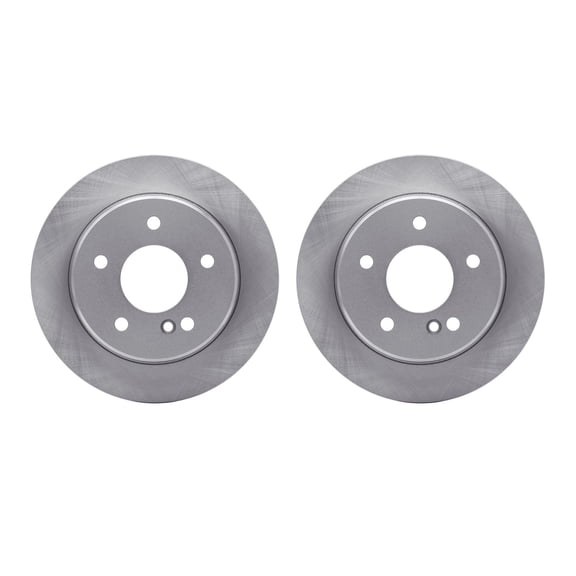 Dynamic Friction Company Rear Brake Rotors 6002-63027