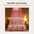thumbnail image 4 of 100Fens Mosquito Net Bed Canopy For Girls,Princess Round Hoop Sheer Bed Canopy,Dome Mosquito Netting Bed Tent Twin Girls Canopy Bed Decor For Baby Crib,Kid Bed, 4 of 6