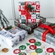 thumbnail image 3 of 10 pcs Christmas Wrapping Paper Roll, Vintage Gift Wrapping Paper, Gift Wrap Paper for Christmas Winter Holiday Birthday Party, 3 of 5