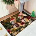 thumbnail image 5 of Loyerfyivos Christmas Welcome Decorative Doormat Christmas Gnome Door Mat Non Slip Rubber Backing Floor Mat Seasonal Winter Holiday Front Porch Rugs for Outdoor Indoor Entrance, 24 x 16 Inch, 5 of 6