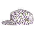 thumbnail image 4 of Uemuo Lavender Flowers Pattern Women's Baseball Cap,Straight Brim Hat,Golf Dad Hat,Travel Hat,Sun Protection Cap,Everyday Accessory, 4 of 9