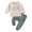 Khaki, variant on Suealasg Toddler Baby Boy Saint Patrick's Day Outfits 6M 1T 2T 3T Kids Boy Long Sleeve Shamrock Letter Print Sweatshirt Pants Set 2 Piece Spring Ireland Festival Clothes