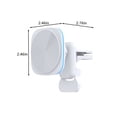 thumbnail image 2 of Luces para el Coche 15W Carga Inalámbrica Del Coche Rgb Luz Ambiental, Adecuada para la Carga Inalámbrica de Teléfonos Ios Y Android Luz para Teléfono, 2 of 7